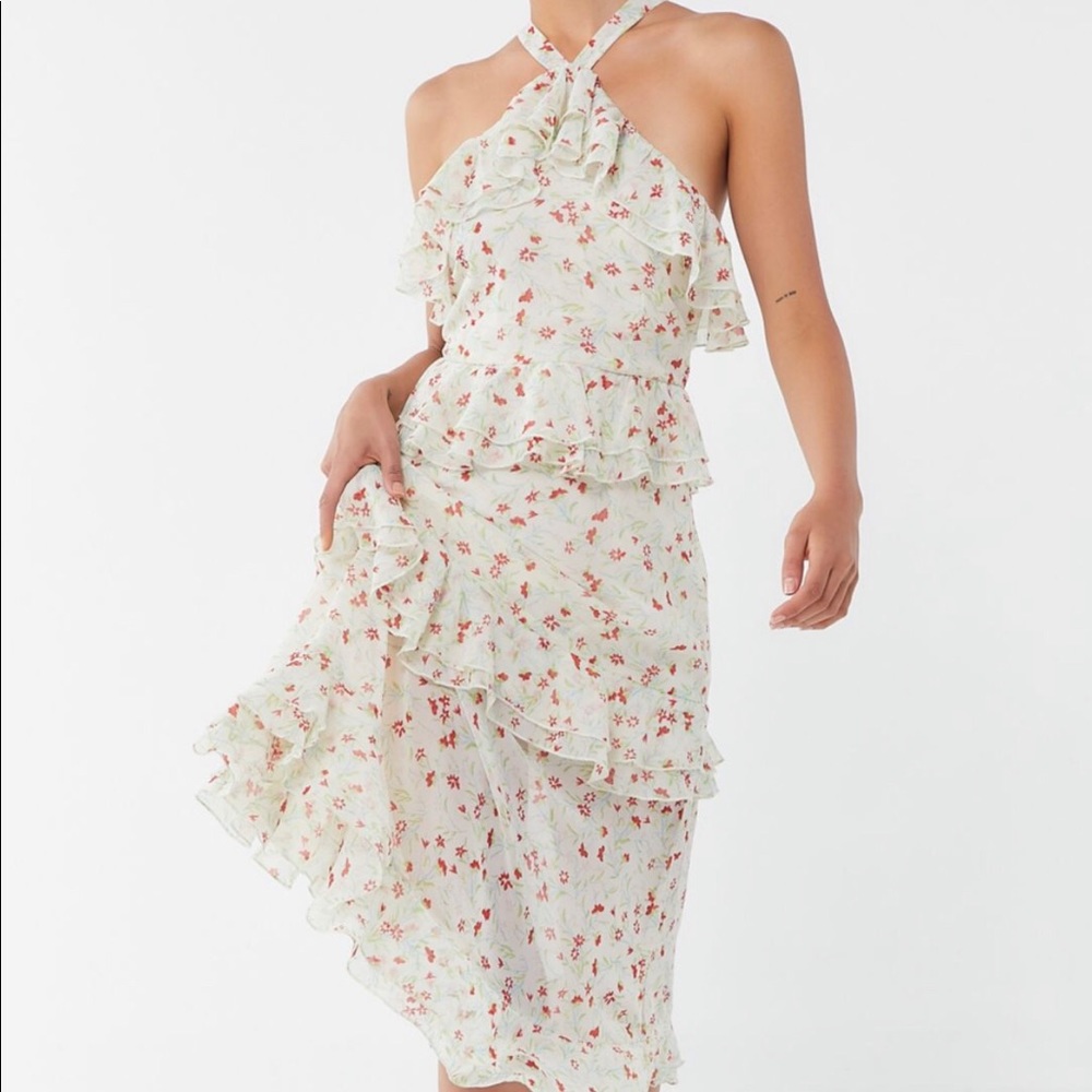 UO floral midi dress